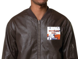 Leather Bomber Jacket